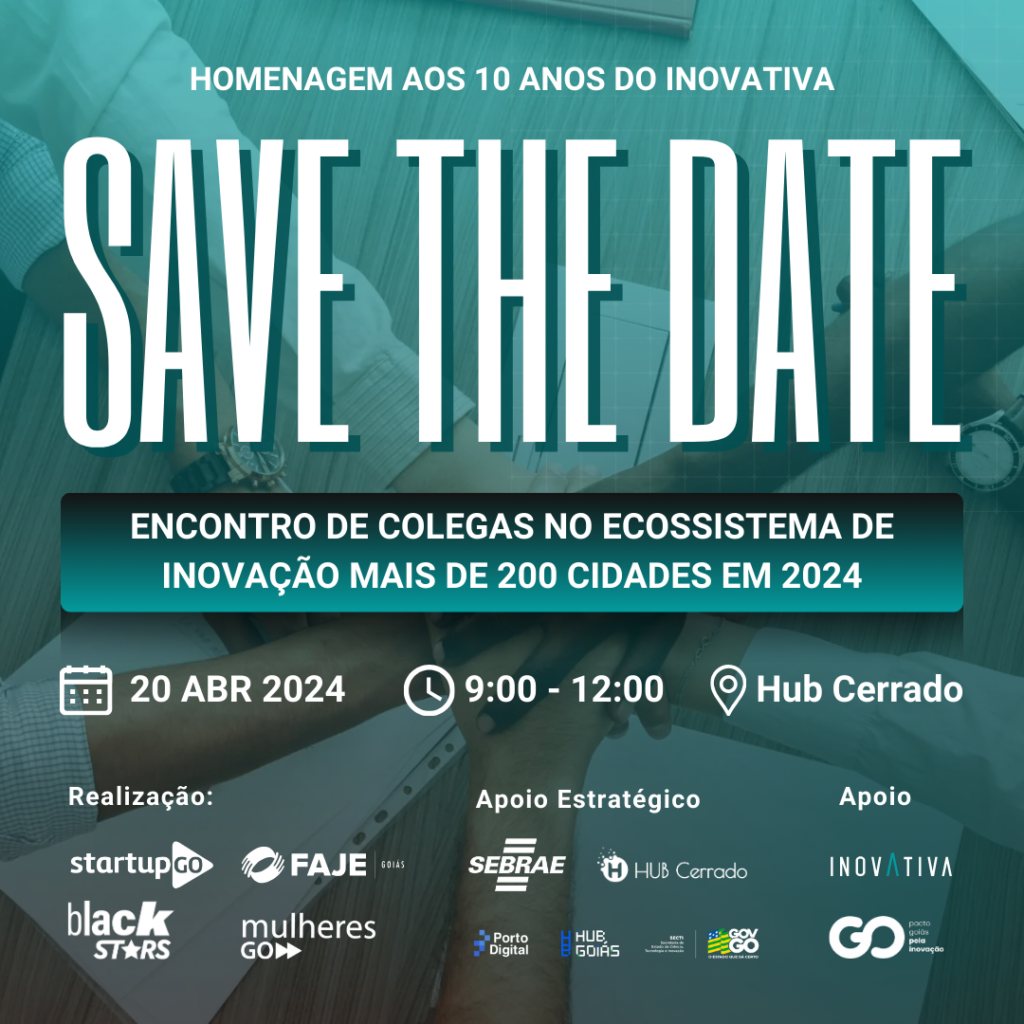 Prepare-se para turbinar sua rede de contatos no Ecossistema de Inovação!
